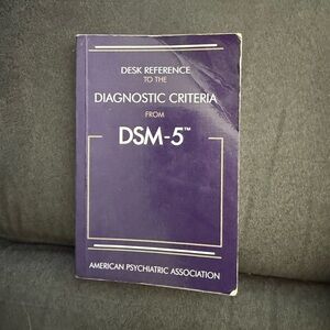 *USED* Purple DSM-5 Desk Reference Book